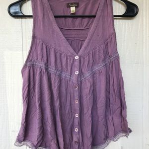 Purple flow shirt